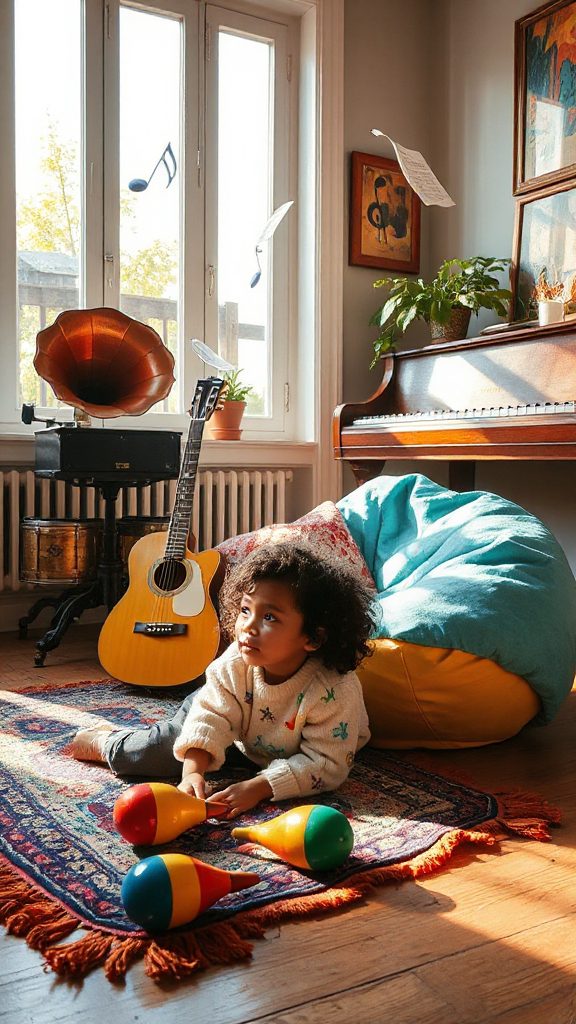 musical instrument shaped cookies