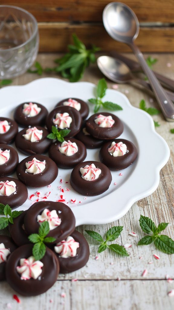 no bake chocolate peppermint candies no bake chocolate peppermint candies
