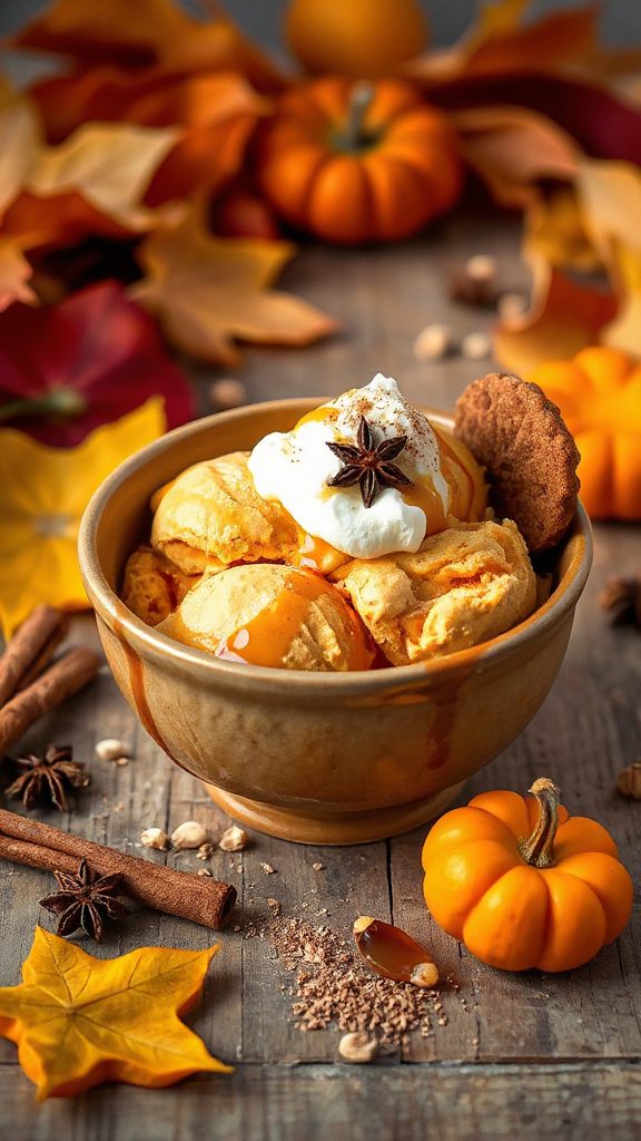 no churn pumpkin ice cream