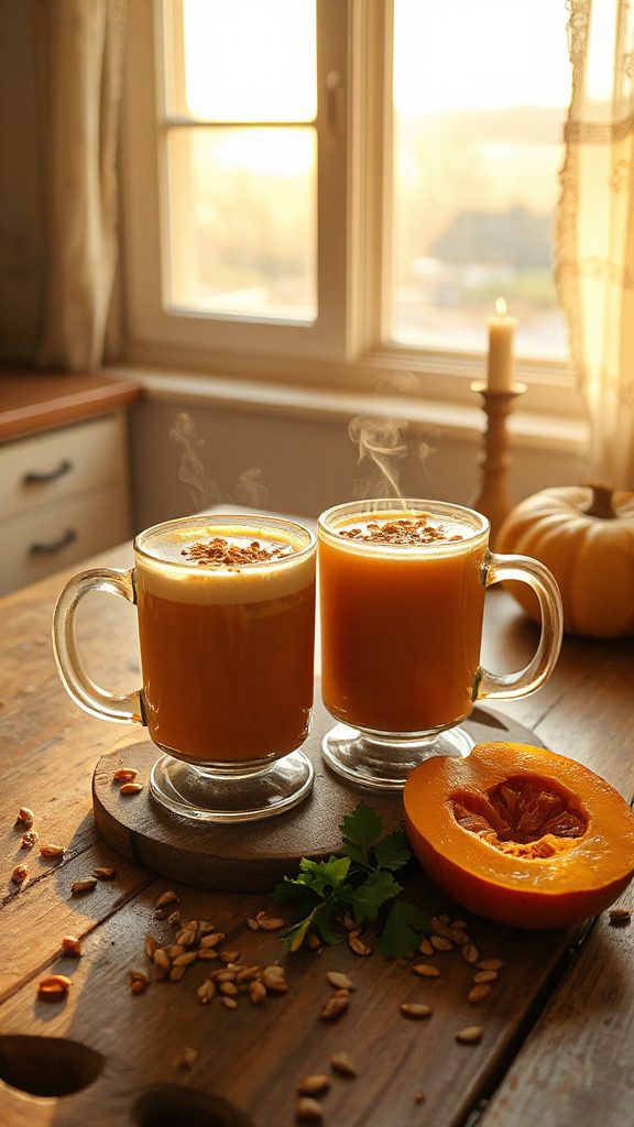 non alcoholic pumpkin hot toddy