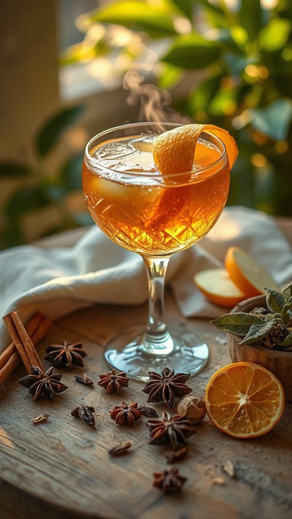 non alcoholic spiced apple mocktail non alcoholic spiced apple mocktail