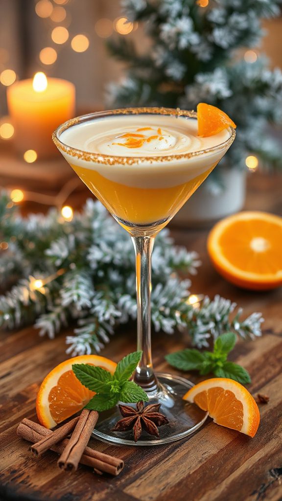 nostalgic creamy orange cocktail