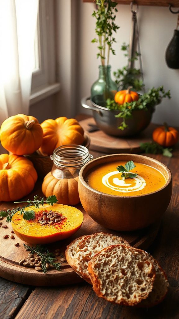 nourishing butternut squash soup
