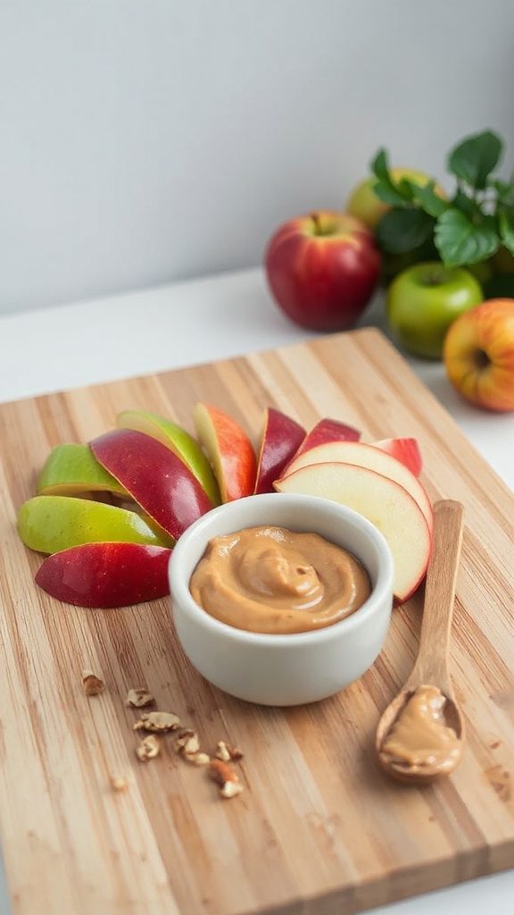 nut butter apple slices nut butter apple slices