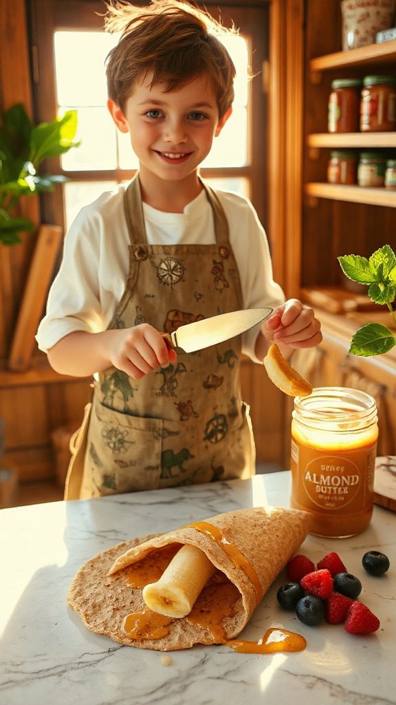 nut butter banana wraps nut butter banana wraps