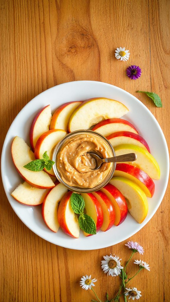 nut free apple snack idea