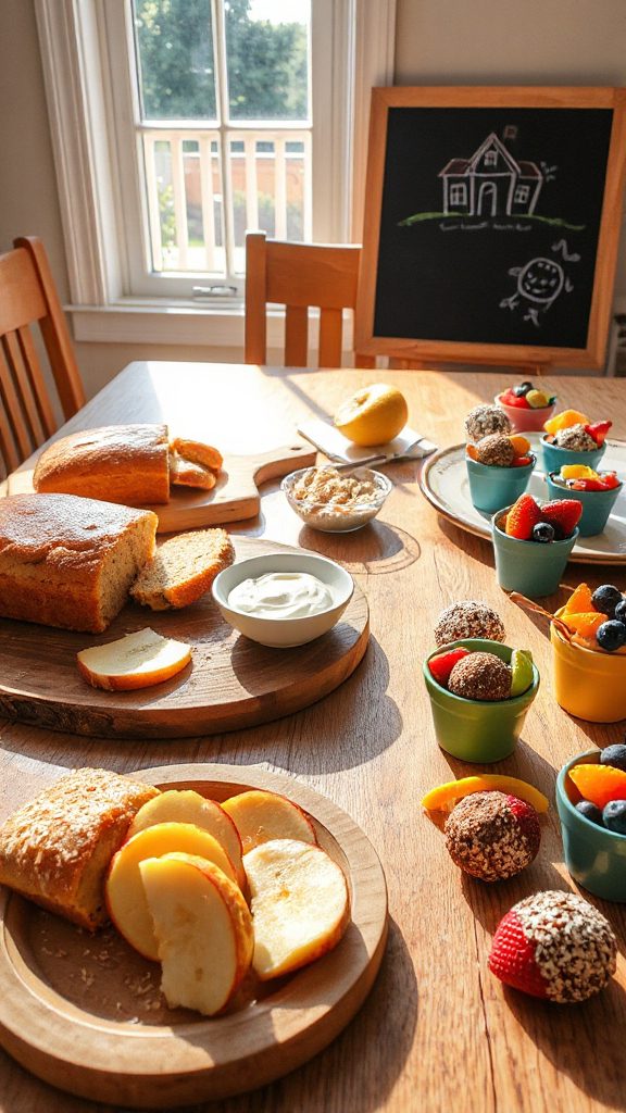 nut free school snack recipes