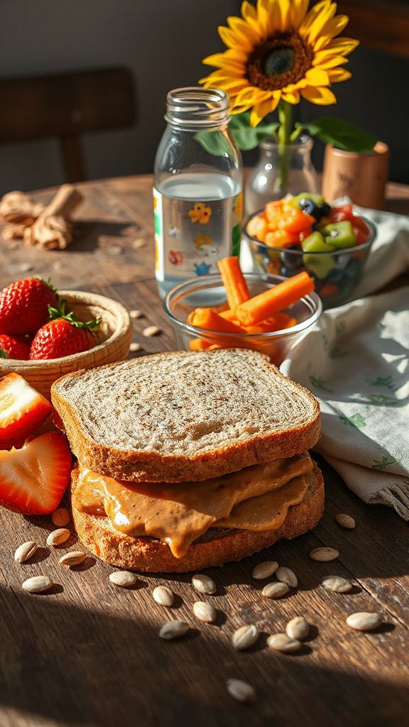 nut free sunflower seed sandwiches