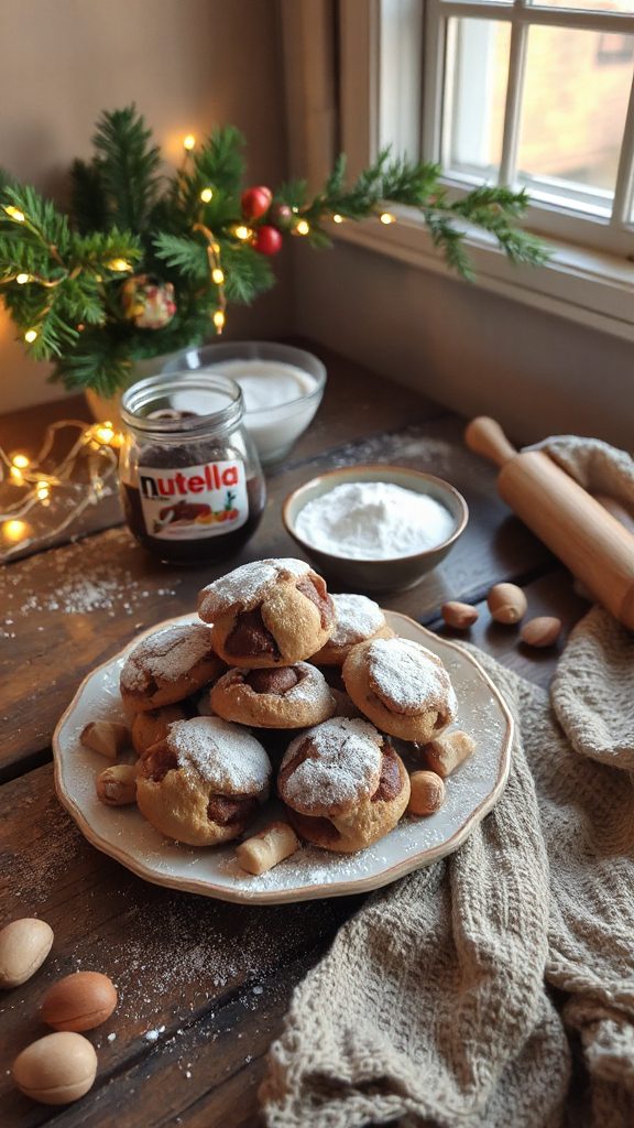 nutella cookie baking instructions