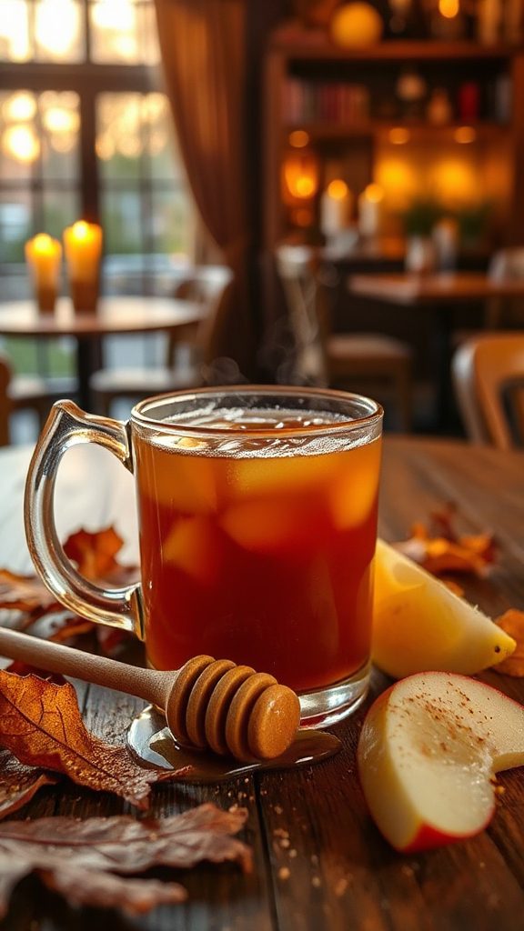 nutmeg honey whiskey beverage