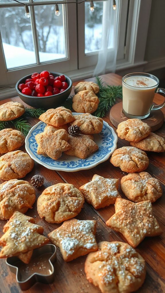 nutmeg infused holiday cookies