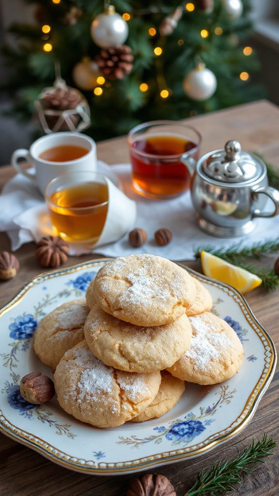 nutmeg infused holiday cookies