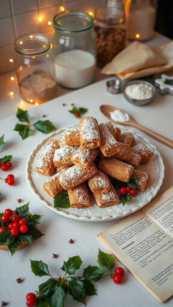 nutmeg infused holiday cookies