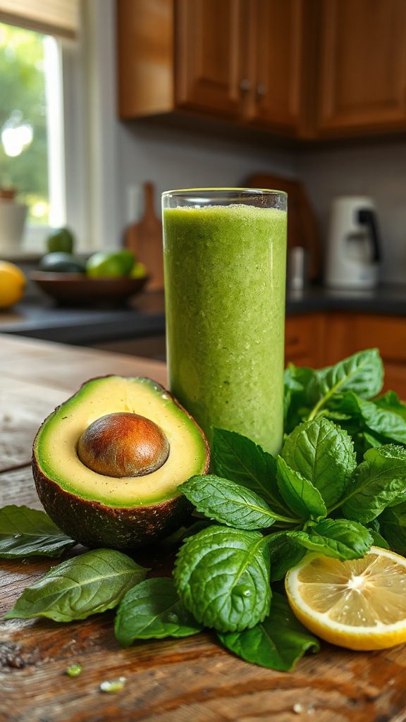 nutrient packed green smoothie