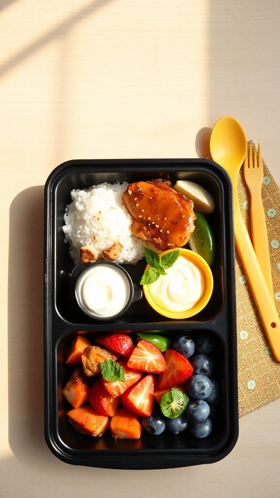 nutritious and fun bento
