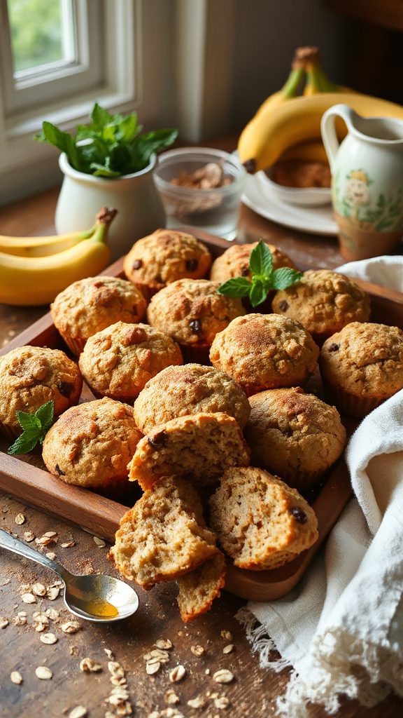 nutritious banana oatmeal muffins nutritious banana oatmeal muffins
