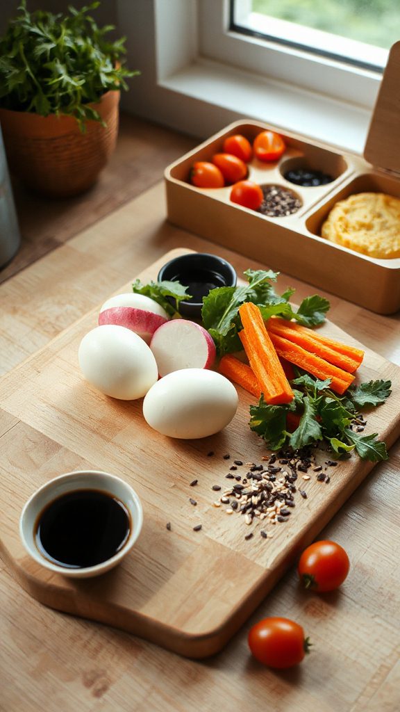 nutritious breakfast bento box