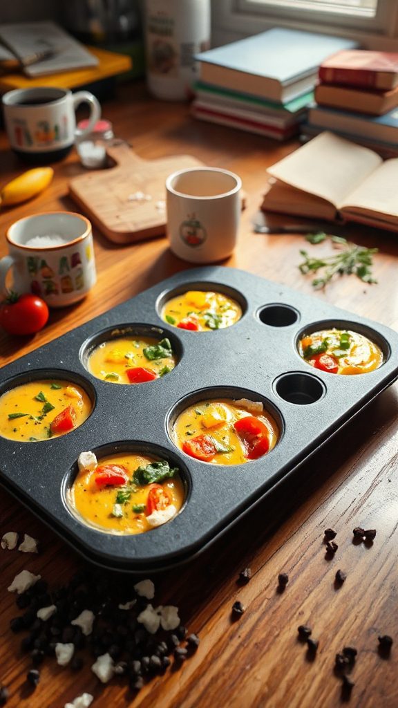 nutritious breakfast egg muffins