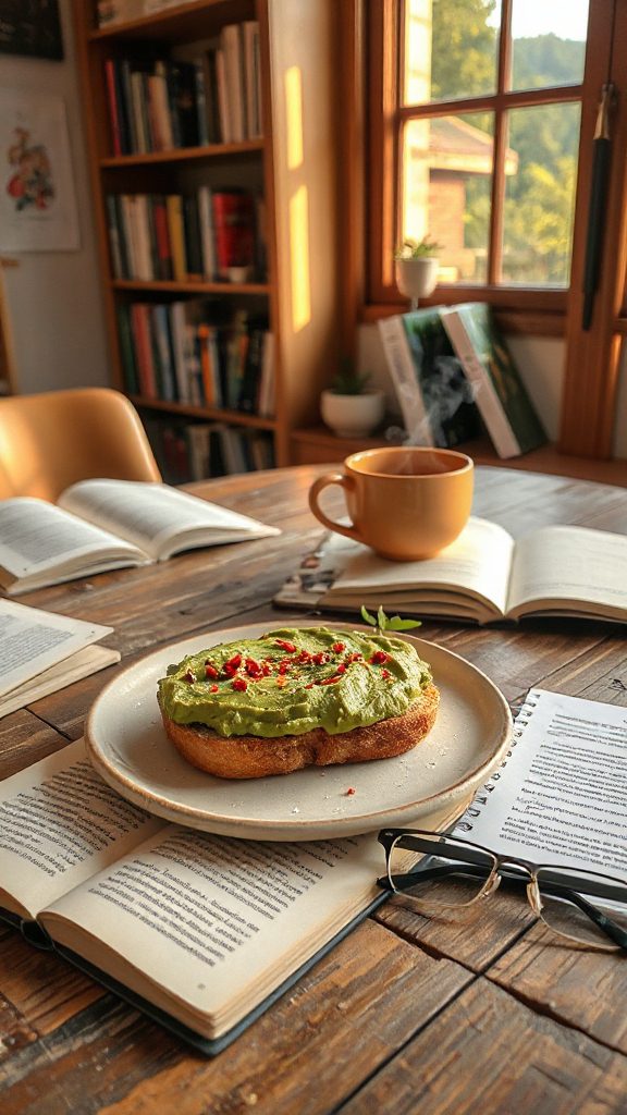 nutritious customizable avocado toast