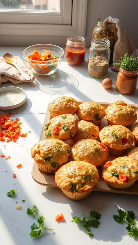 nutritious customizable breakfast muffins
