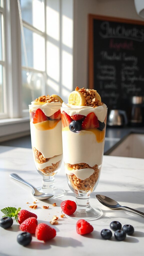 nutritious customizable breakfast parfaits nutritious customizable breakfast parfaits