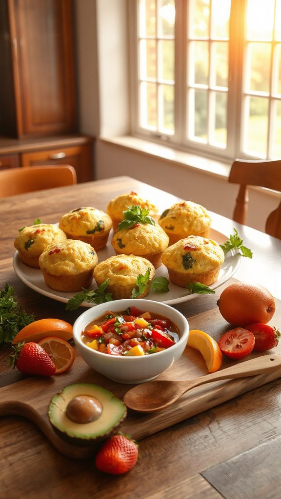 nutritious customizable egg muffins
