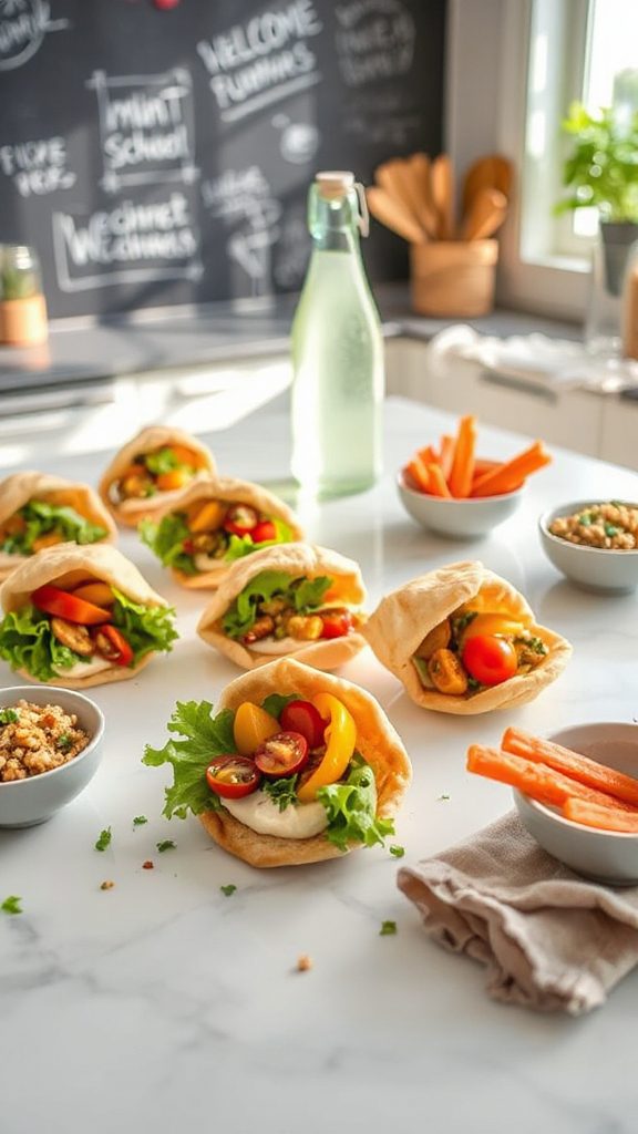 nutritious customizable lunch pockets