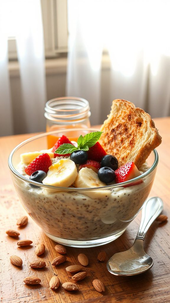 nutritious customizable overnight oats