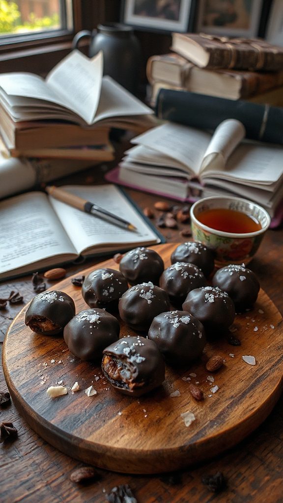 nutritious dark chocolate bites