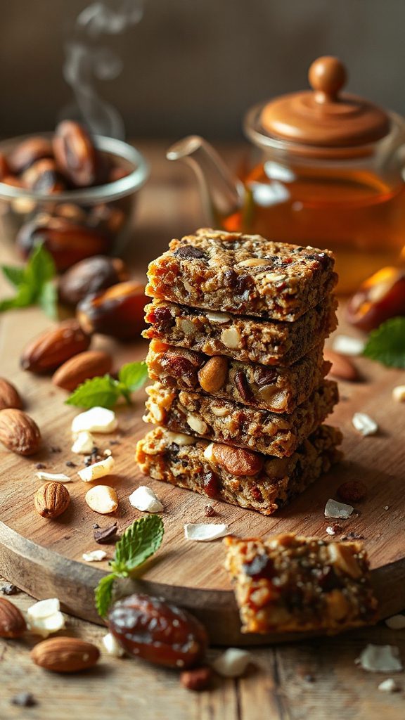 nutritious date and nut bars nutritious date and nut bars