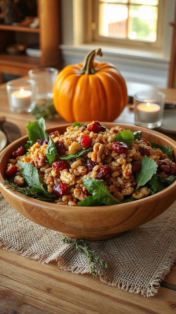 nutritious farro salad delight