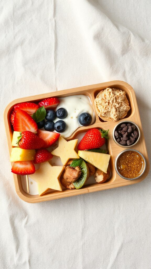 nutritious fruit yogurt cups