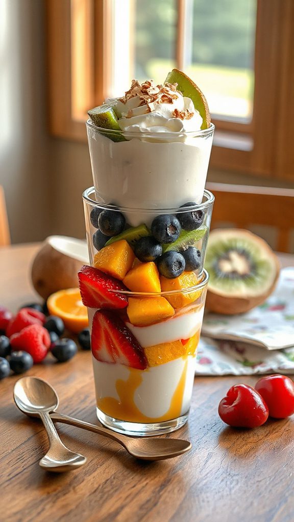 nutritious fruit yogurt parfaits nutritious fruit yogurt parfaits