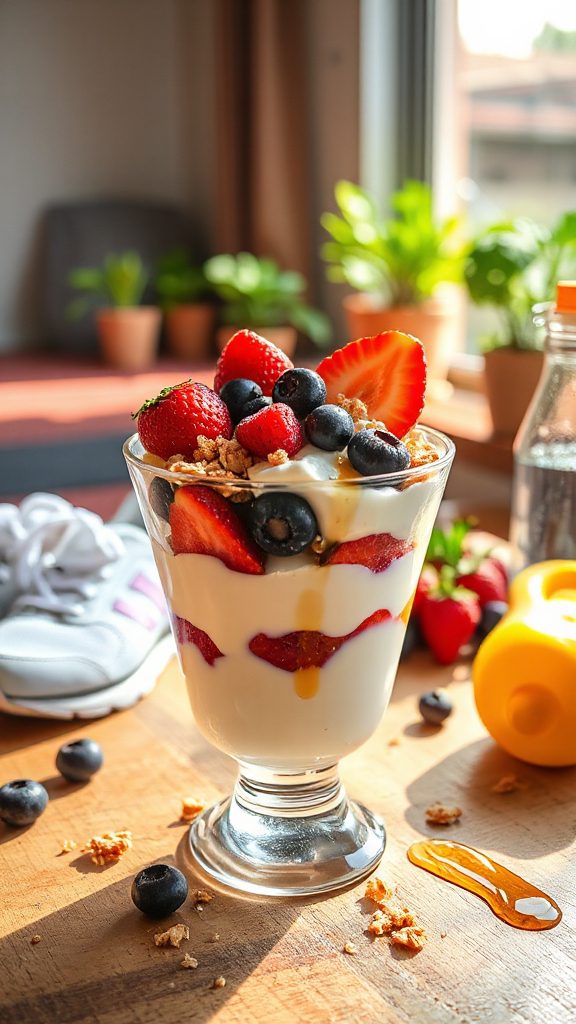 nutritious greek yogurt parfait nutritious greek yogurt parfait