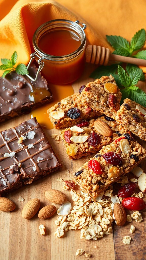 nutritious homemade granola bars
