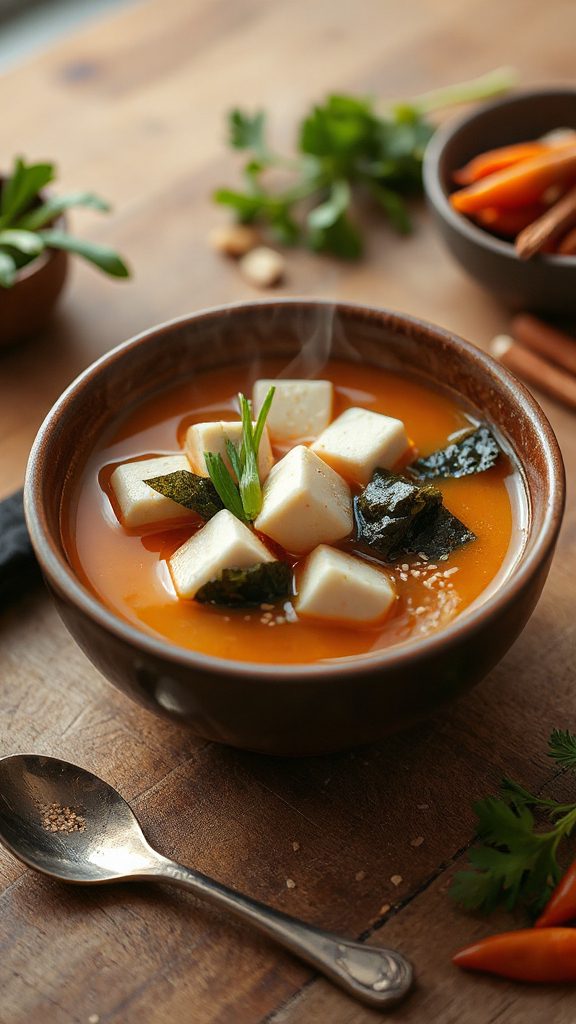 nutritious japanese miso soup