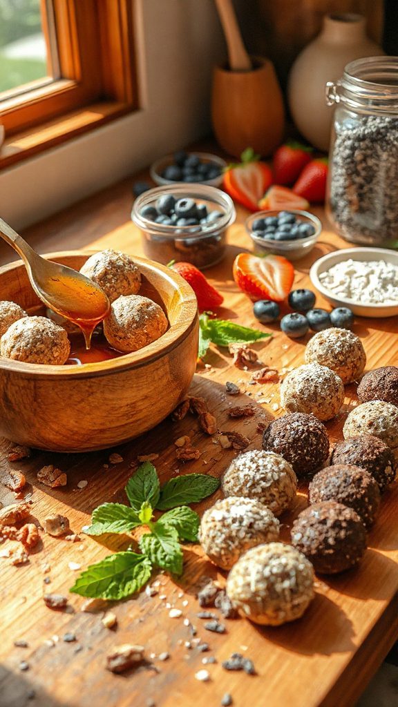 nutritious lunchbox energy bites