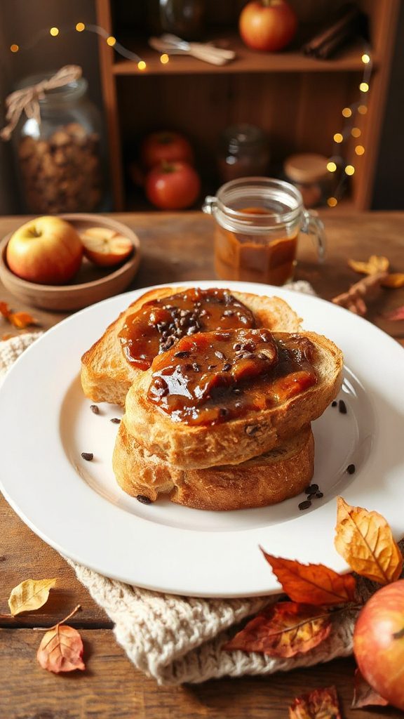 nutritious maple chia toast