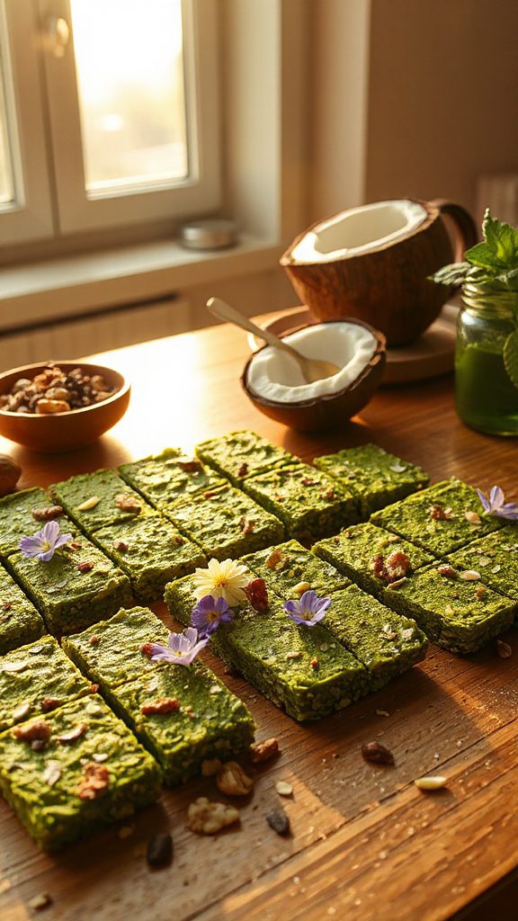 nutritious matcha green bars nutritious matcha green bars