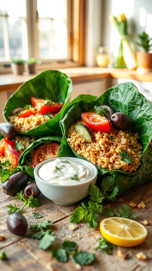 nutritious mediterranean quinoa wraps nutritious mediterranean quinoa wraps
