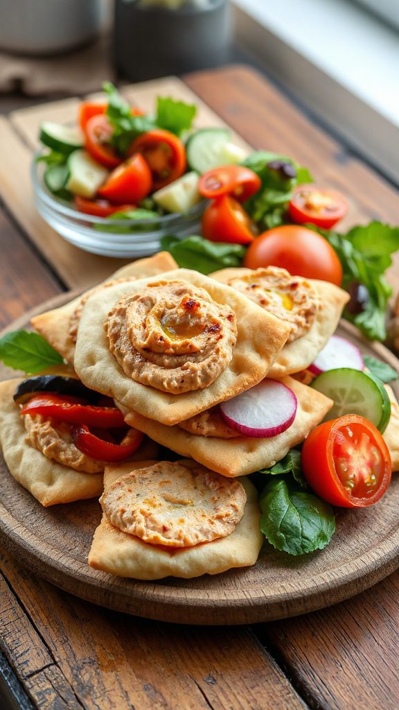 nutritious mini pita pockets