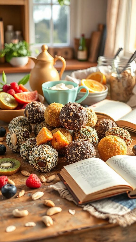 nutritious no bake energy bites