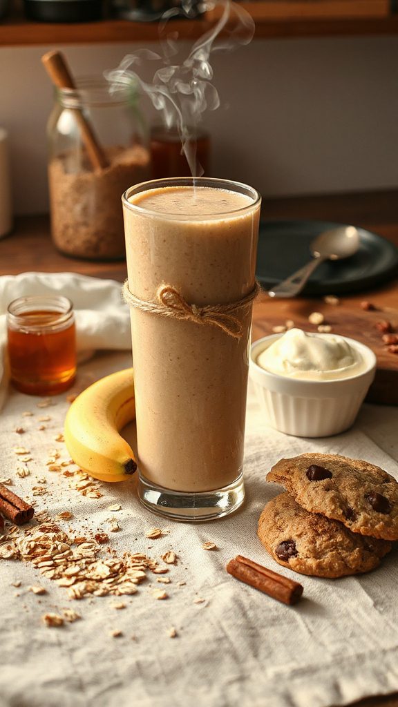 nutritious oatmeal cookie smoothie