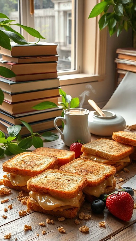 nutritious peanut butter sandwich