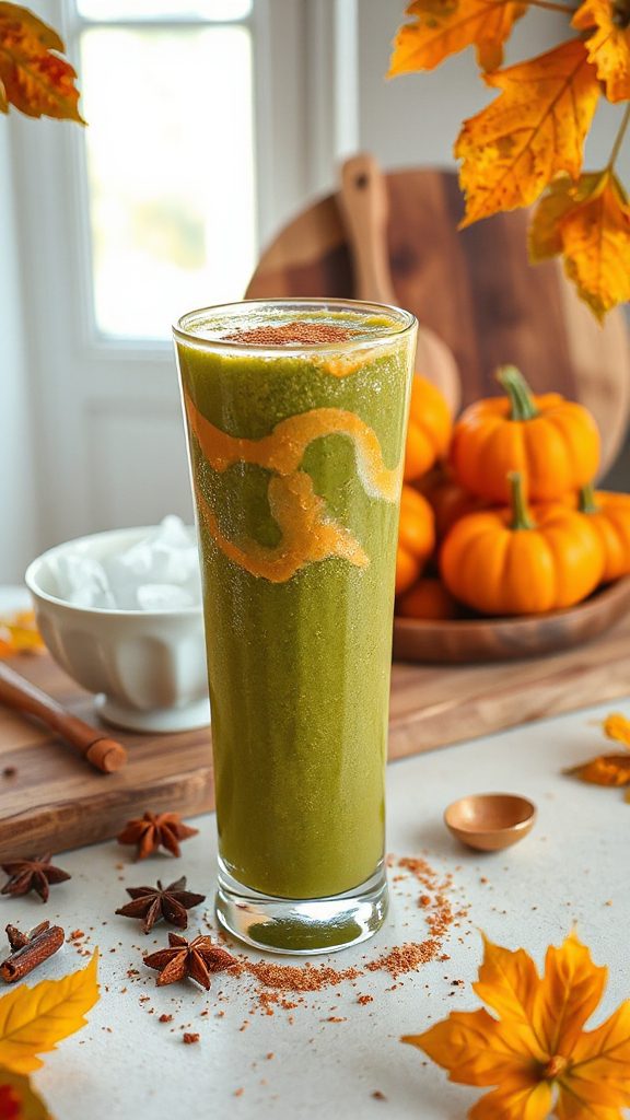 nutritious pumpkin green smoothie nutritious pumpkin green smoothie