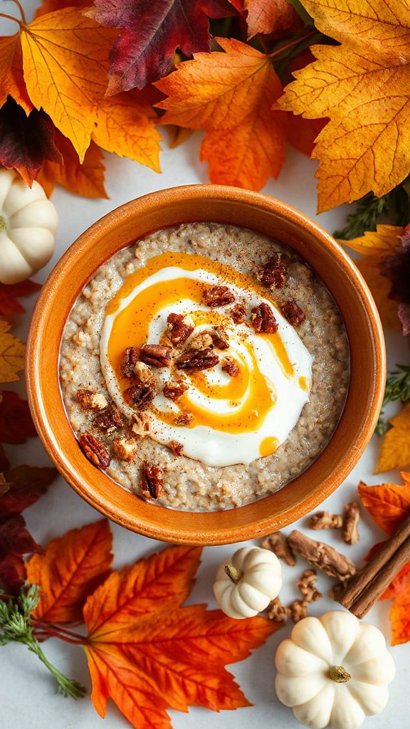 nutritious pumpkin pie oats