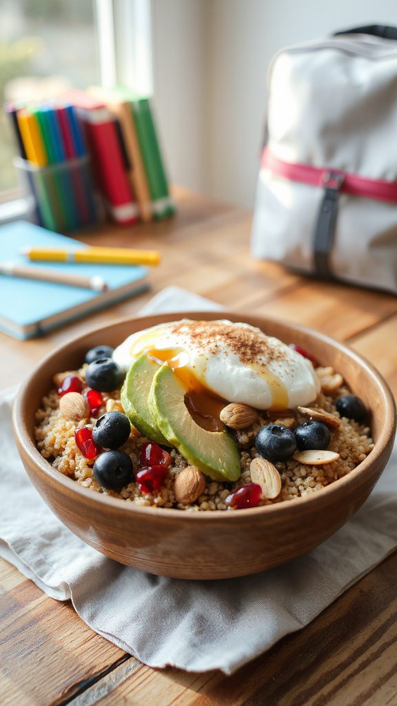 nutritious quinoa breakfast bowl nutritious quinoa breakfast bowl