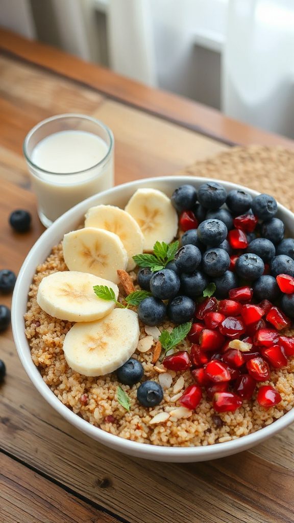 nutritious quinoa breakfast bowl nutritious quinoa breakfast bowl