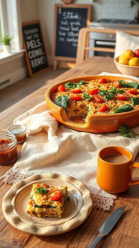 nutritious quinoa breakfast casserole nutritious quinoa breakfast casserole