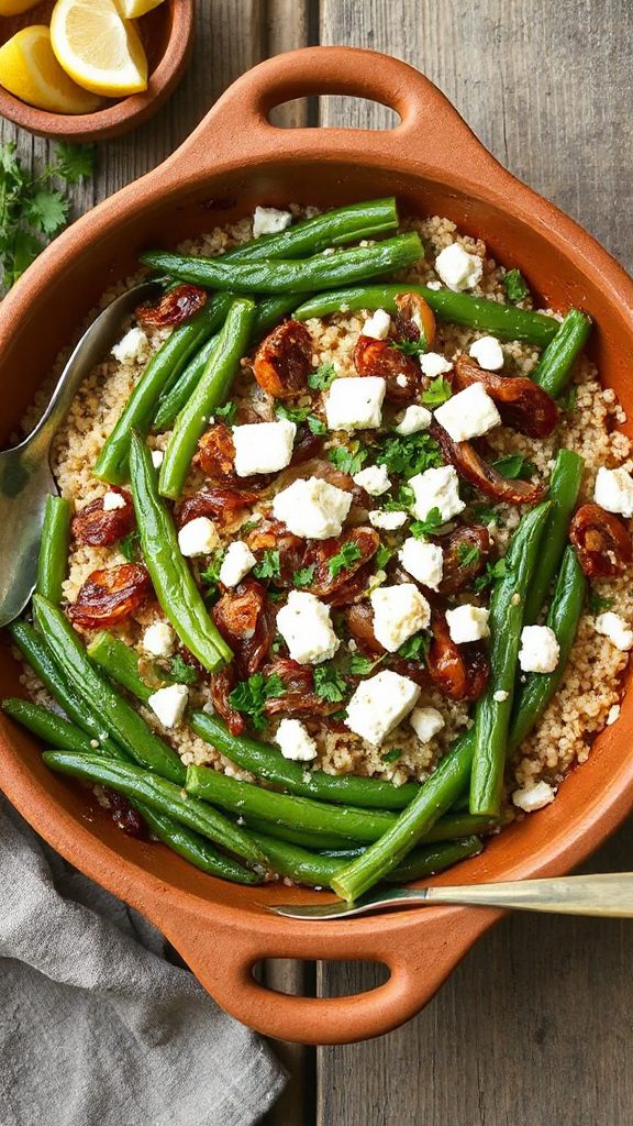 nutritious quinoa green bean bake nutritious quinoa green bean bake
